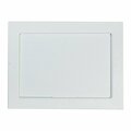 American Built Pro Access Panel, 9 in x 6 in White Plastic TwoPiece, 12PK AP 96 P12